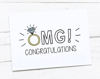 Engagement Card | Congratulations Card