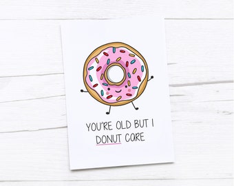 Happy Birthday Card | Donut