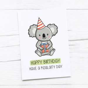 Carte joyeux anniversaire | Koal | Anniversaire de qualité