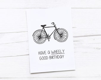 Happy Birthday Card | Bike | Cycling