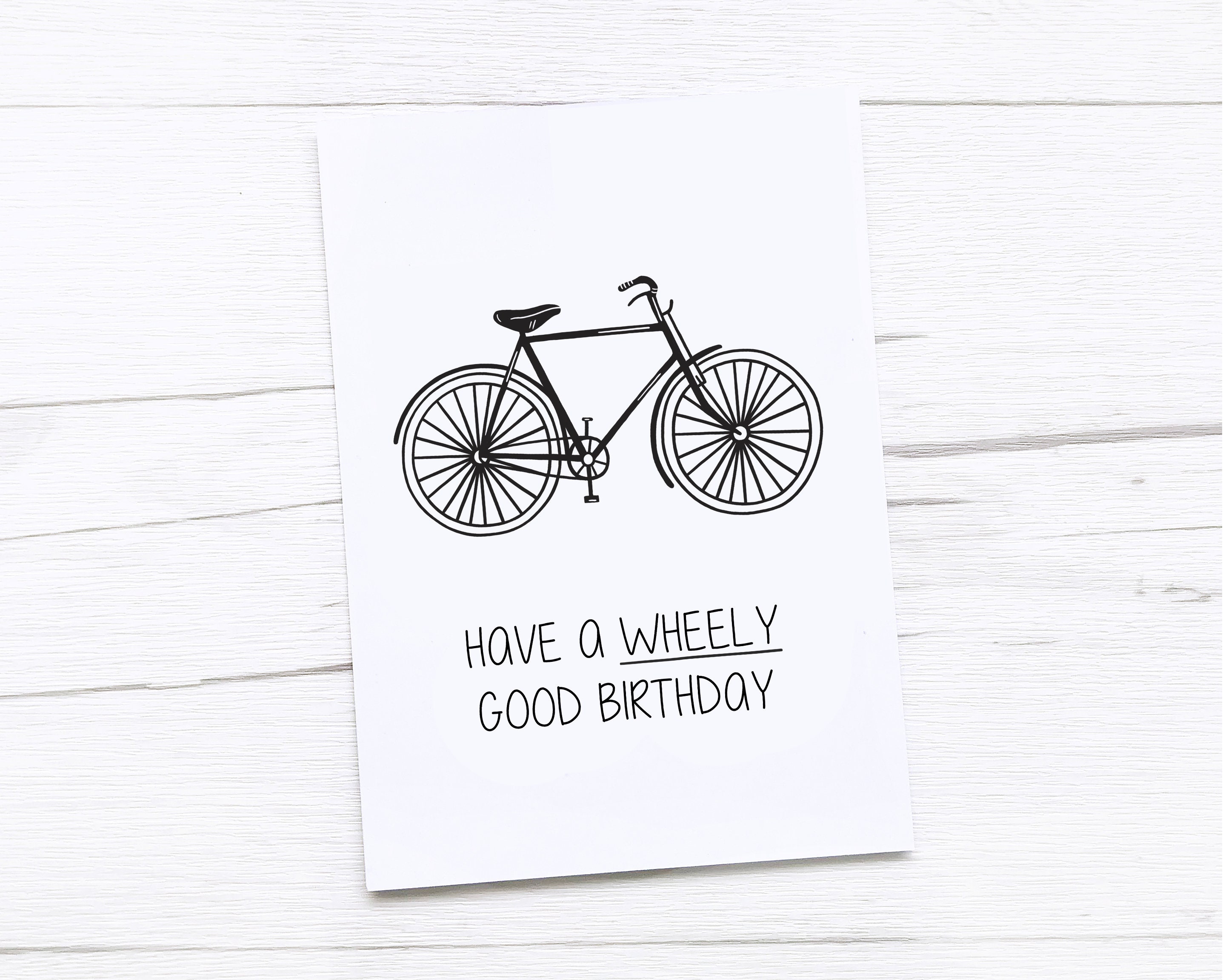 Carte anniversaire homme 40 ans vélo - Le blog de Sab