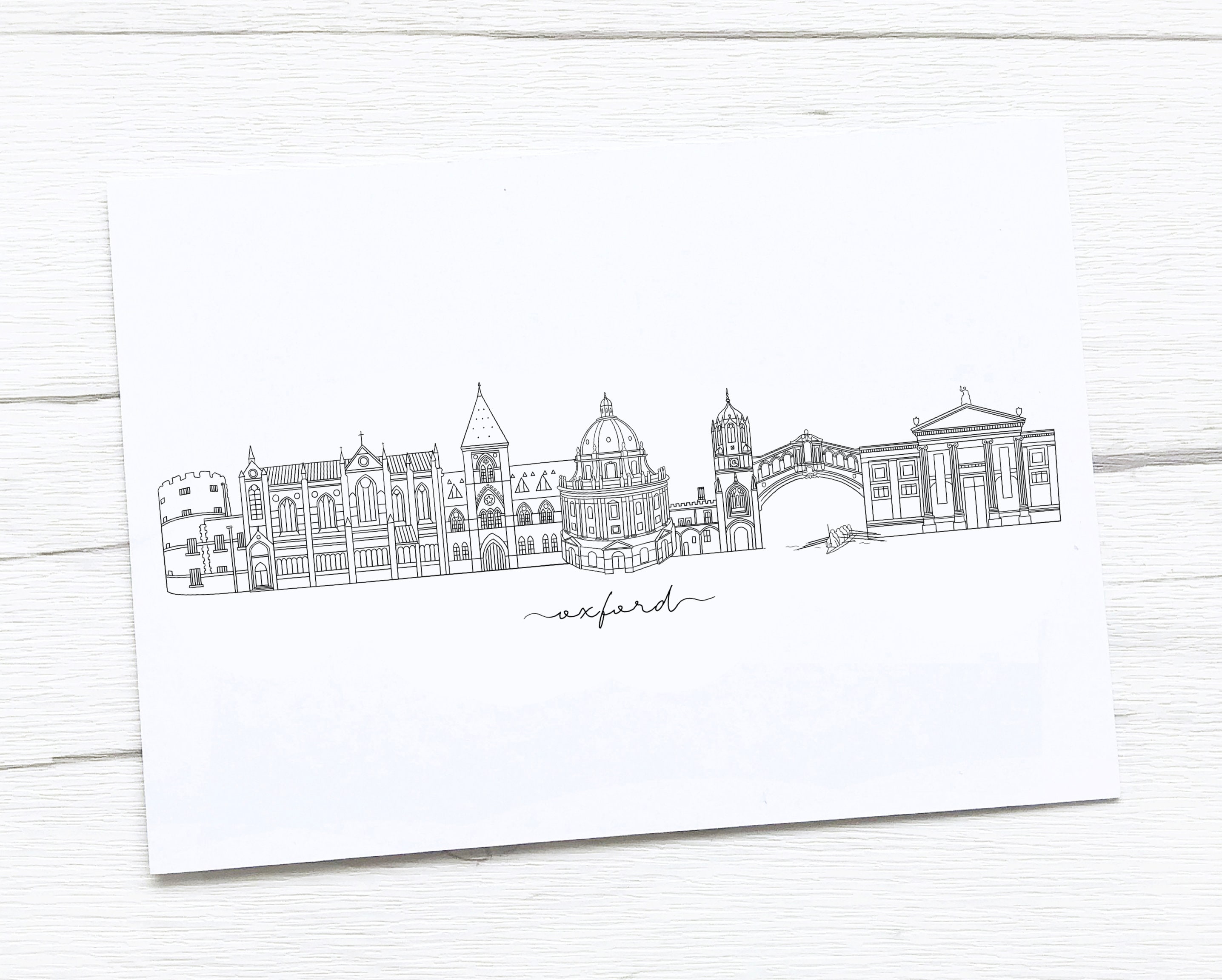 Oxford Skyline | Oxford Kunstdruck