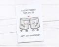 Happy 10th Anniversary Card | Tin Anniversary | Tenth Wedding Anniversary Card | Tin Cans