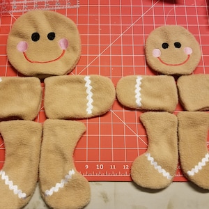 READ!!!Gingerbread Boy/Girl Wreath or Tree Buddy