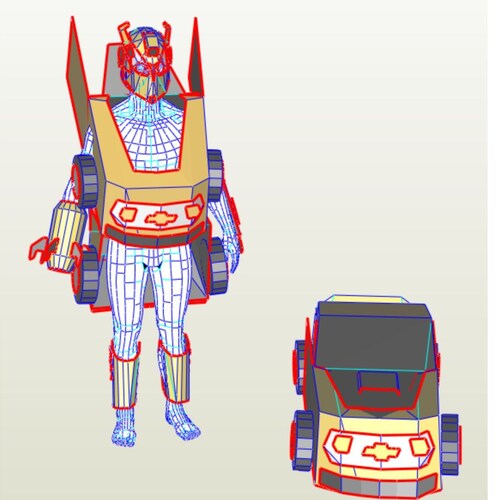 Transformable Bumblebee Kids Carnival Costume digital DIY - Etsy