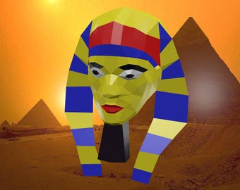 Pharaon's paper mask