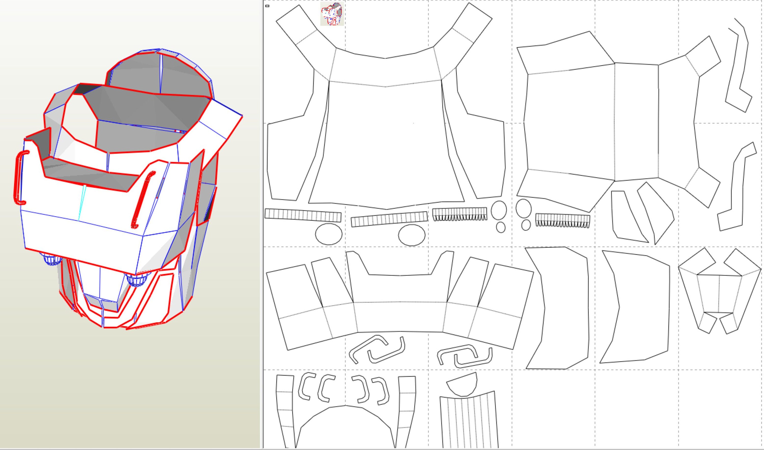 Cardboard Armor Template Pdf Cardboard Armor Template Pdf