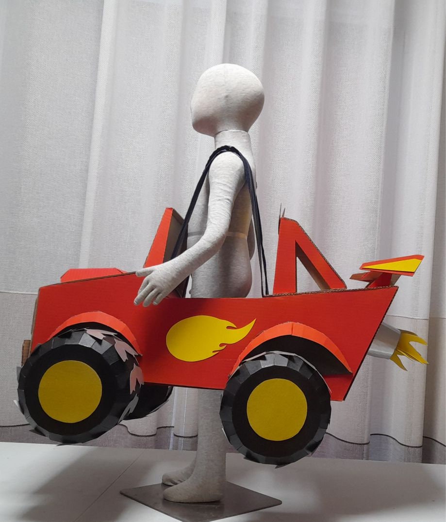 Blaze monster truck costume deals