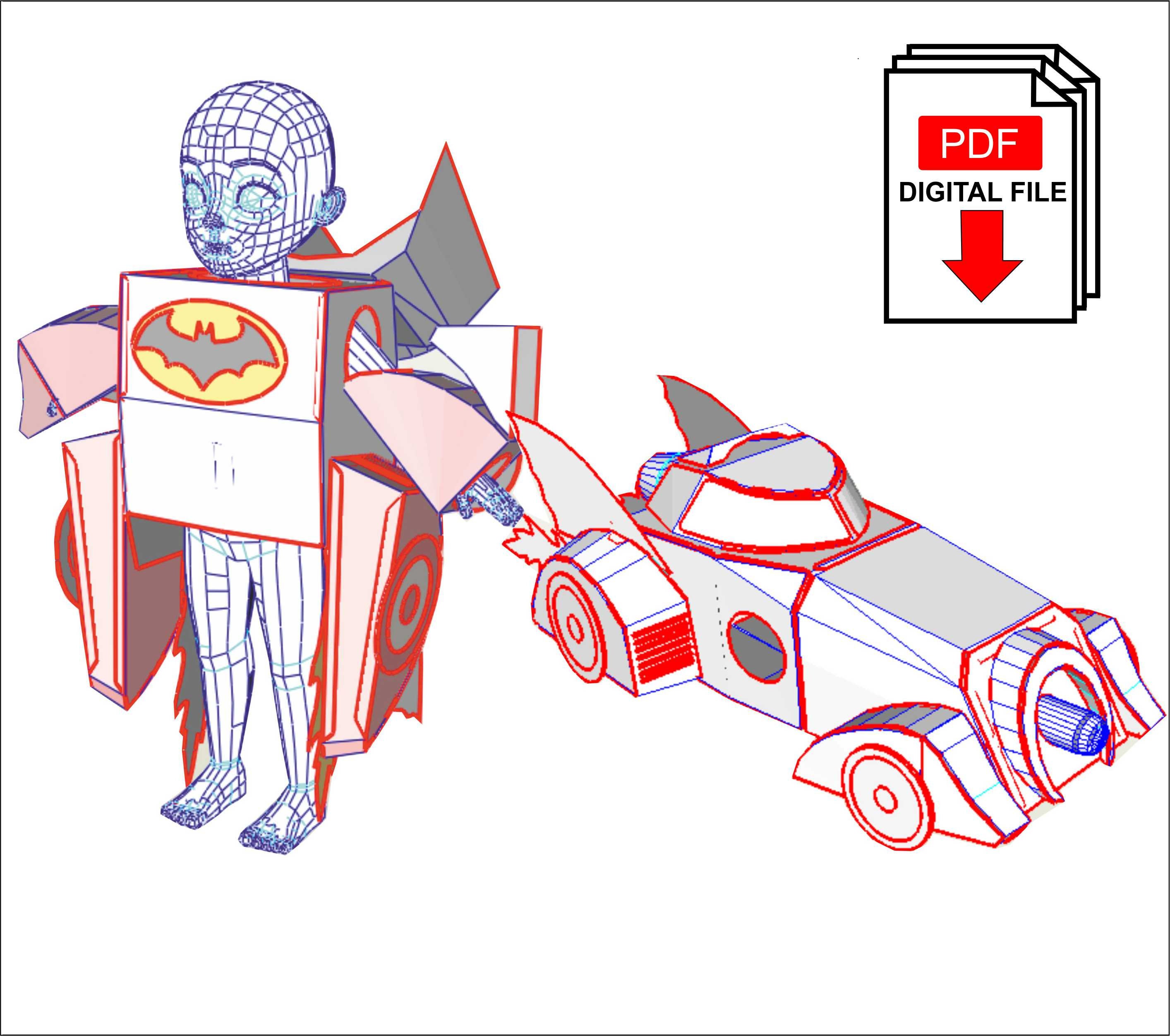 Batmobile model kit España