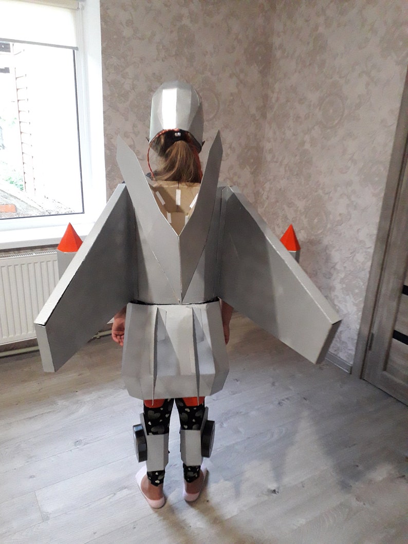 Flugzeug Transformator Karton Kind Kostum Vorlagen Etsy