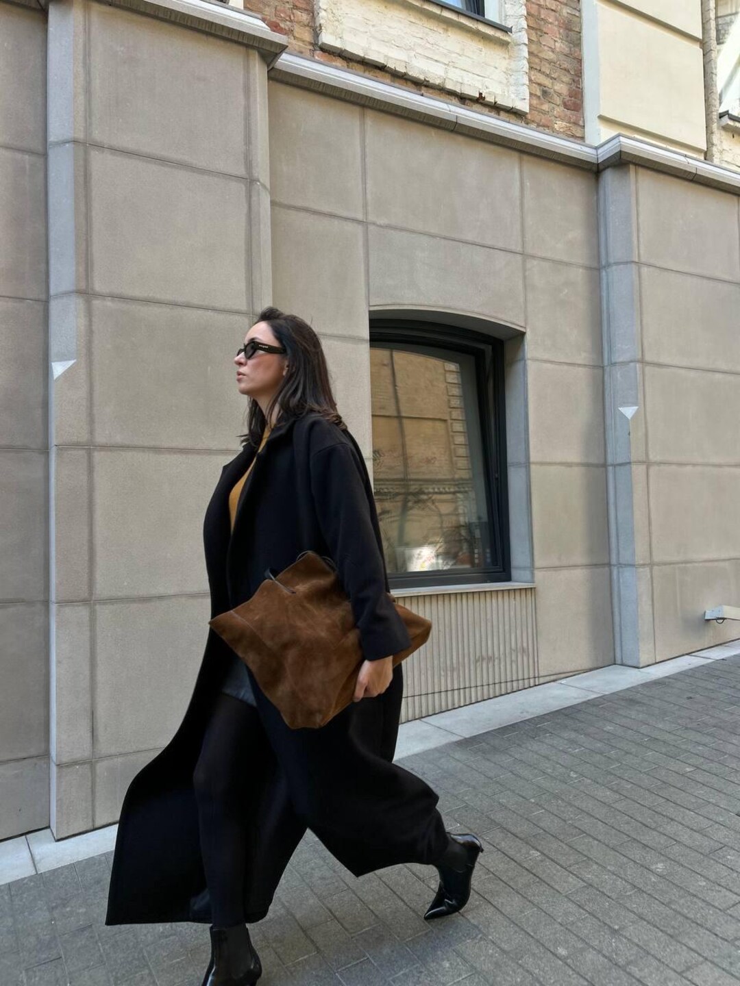 Relaxed Fit Casual Long Womens Coat