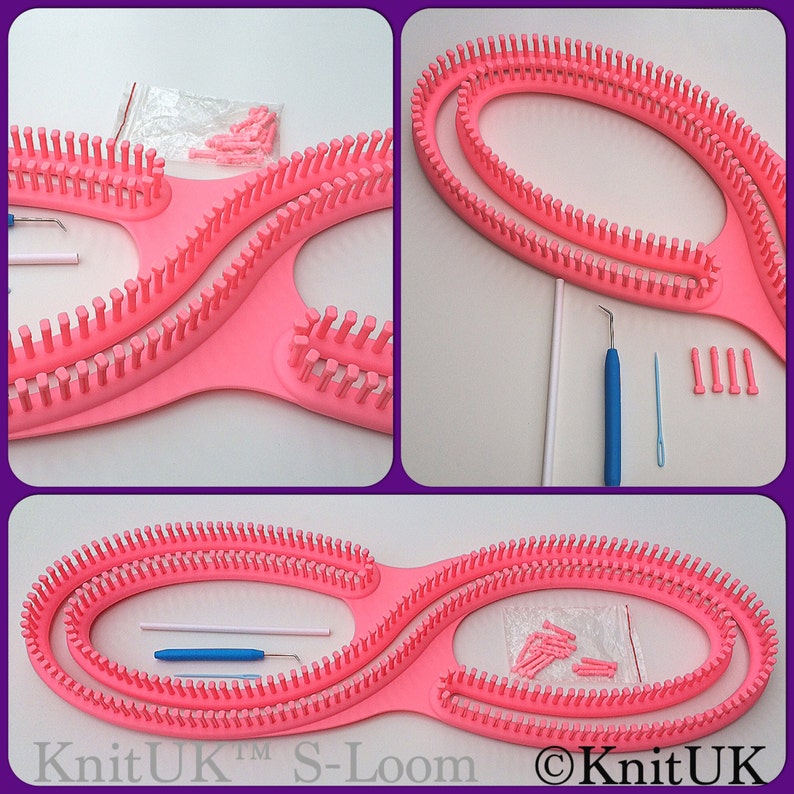 Serenity Loom Knituk Sloom With 294 Pegs Etsy Canada