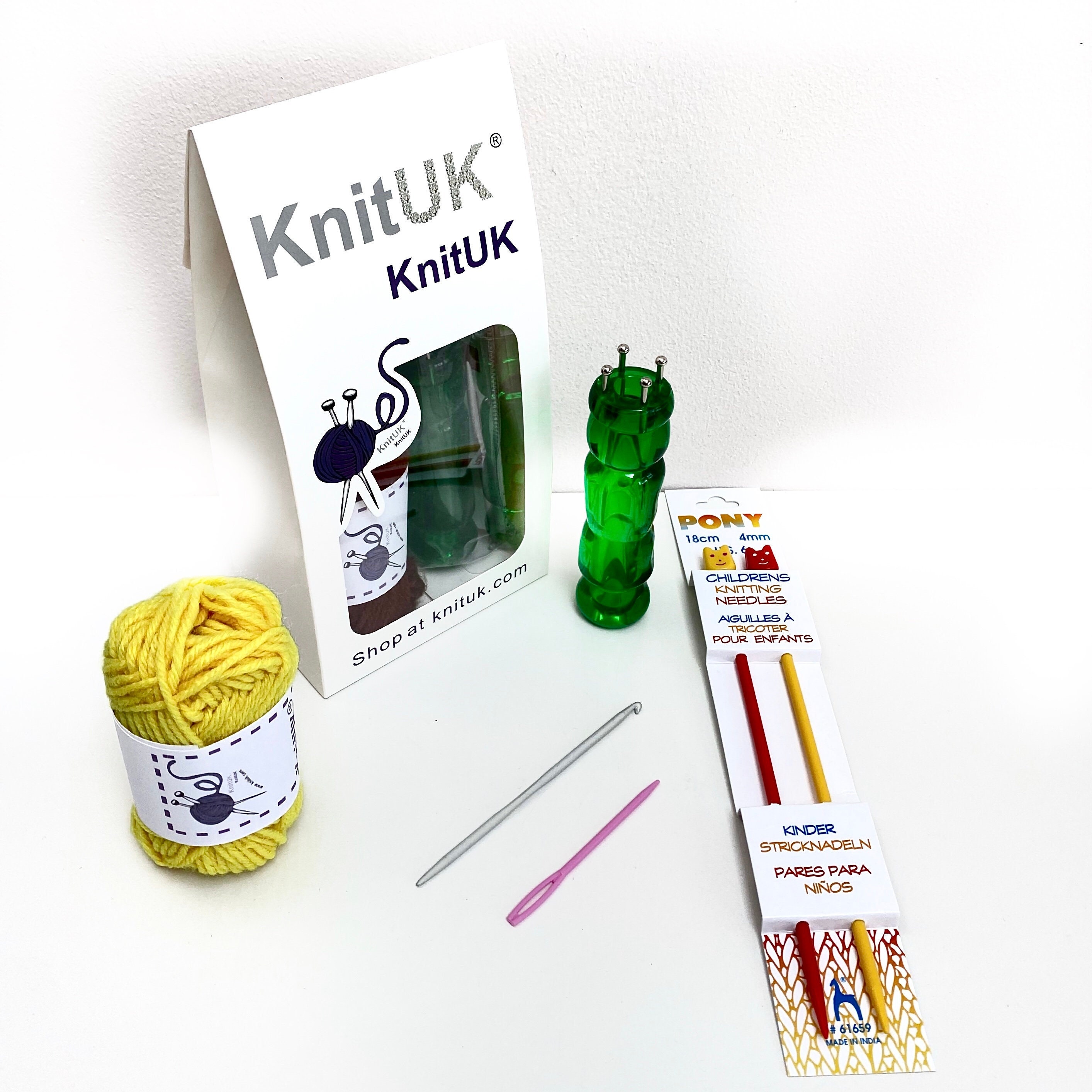 Travel Knit Kit, Emergency Knitting Notions in Miniature Size for Your  Project Bag 