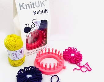 KnitUK 20 pegs Flower Loom. 9cm