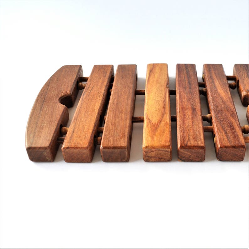 Wooden Trivet expandable Wooden Hot pad stand Pot pad Pot Etsy