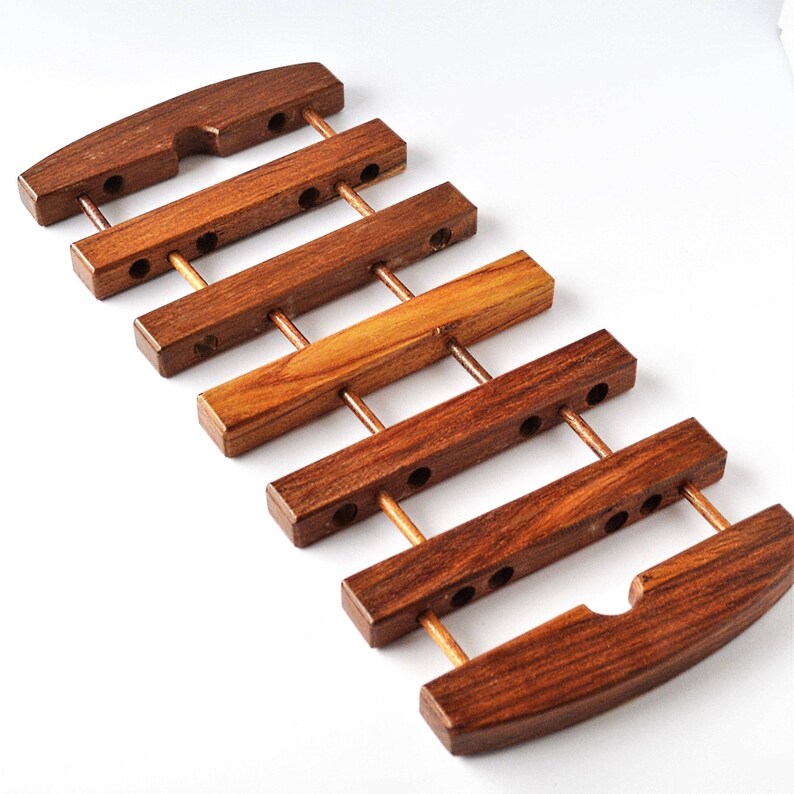 Wooden Trivet expandable Wooden Hot pad stand Pot pad Pot Etsy