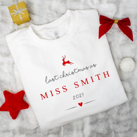 mr & mrs christmas jumpers