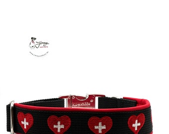 Appenzeller Mountain Dog Swiss Bernese Mountain Dog embroidered dog collar