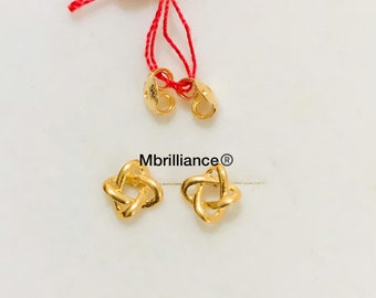 916 Gold Earrings Etsy 916 Gold Earrings Etsy