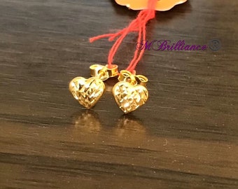 916 Gold Earrings Etsy 916 Gold Earrings Etsy