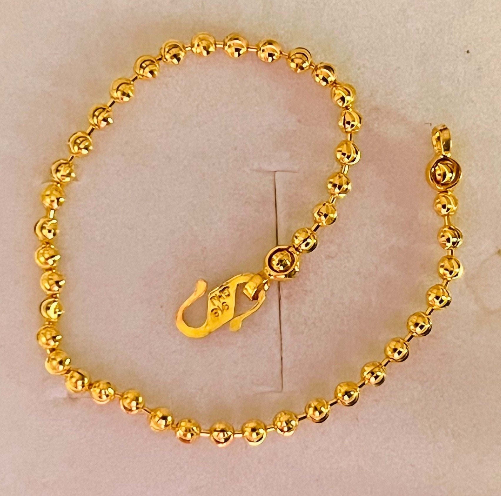 Pure gold beads best sale online