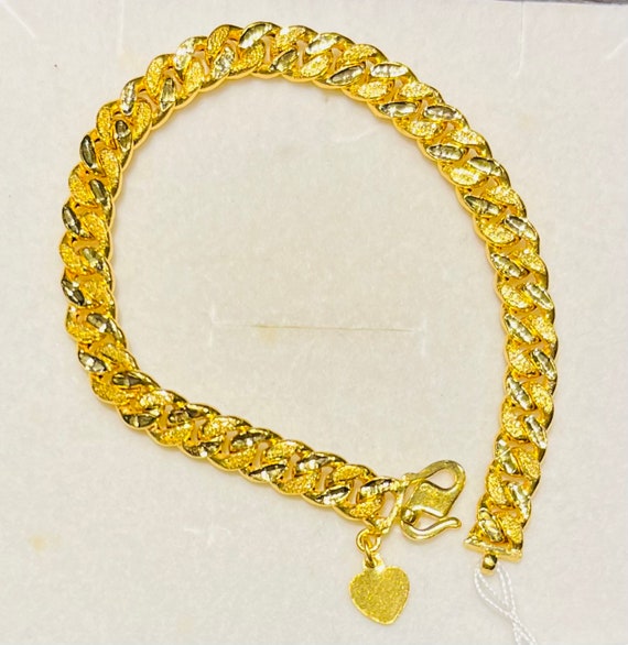 TAKA Jewellery 916 Gold Bracelet with Bell | Lazada Singapore