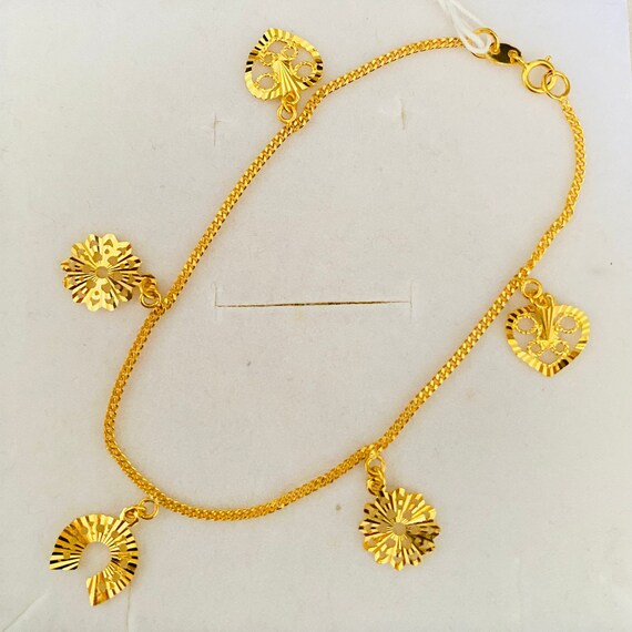 916 gold charm clearance