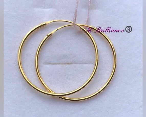 Plain bali earring best sale