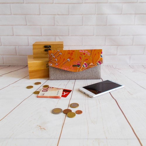 PDF Pattern for Rozy Slimline Wallet Etsy