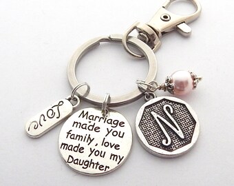 10pcs Marriage made you my family love made you my daugher Charm pendant 20mm 10pcs Marriage made you my family love made you my daugher Charm pendant 20mm