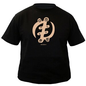 Ethnic T-shirt "Erupé". symbolizes the supremacy and protection of a divine being.  You are what it feels like... Never what is explained