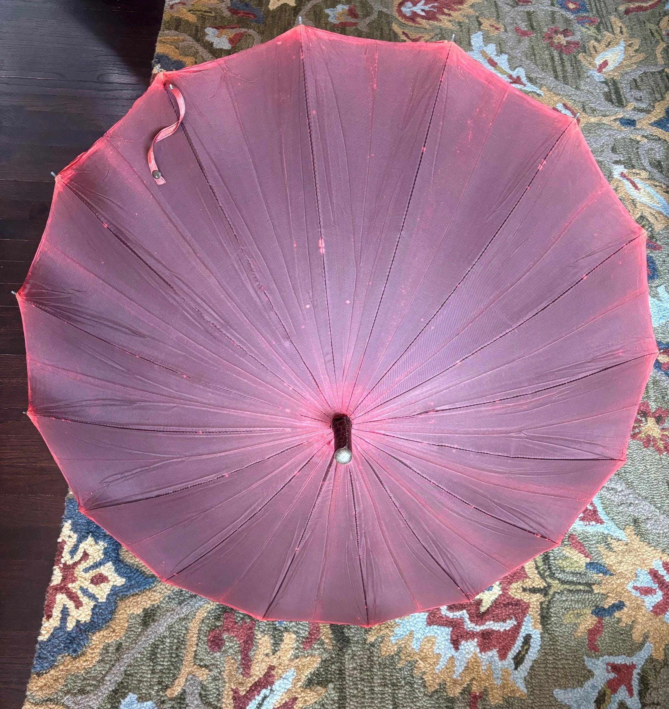 Briard Umbrella - Pink Briard Umbrella - Pink