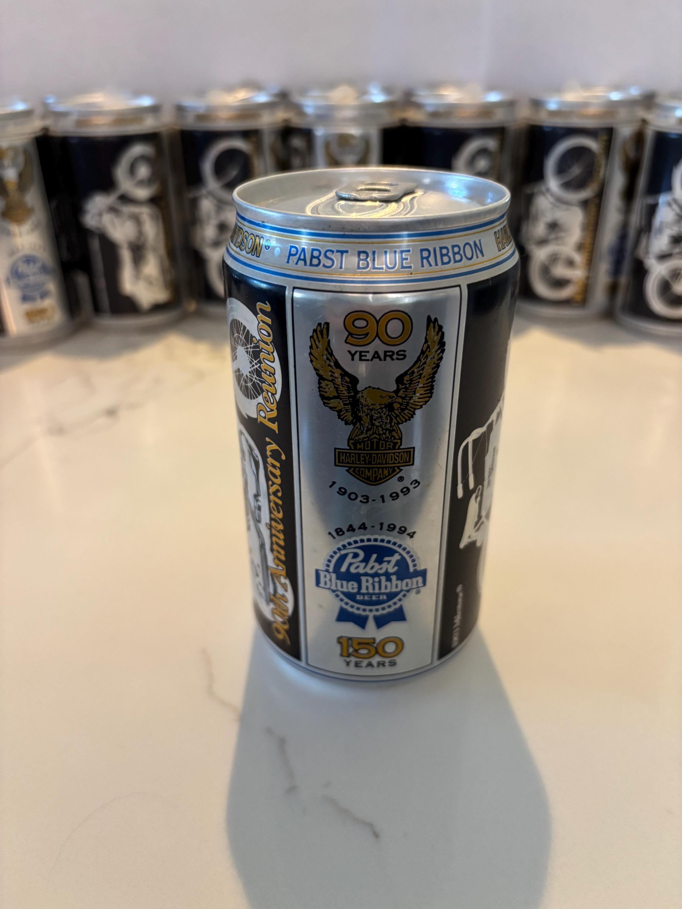 1993 Pabst Blue Ribbon Beer 150th Anniversary Harley Davidson 90th
