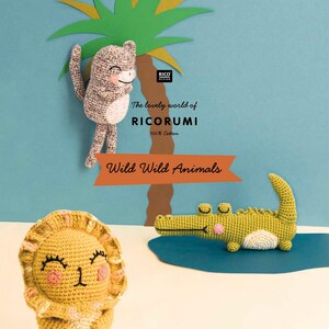 Ricorumi Wild Wild Animals Crochet Pattern Booklet image 3