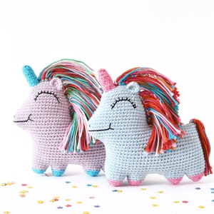 Uni Queen Crochet Pattern | Tiny Curl Amigurumi Pattern, Unicorn Crochet Pattern, Unicorn Amigurumi Pattern