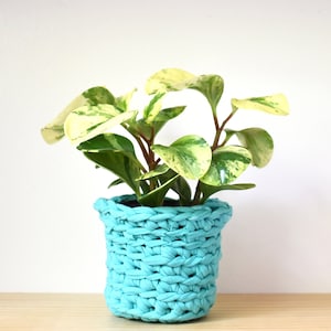 Plant Pot Cover Crochet Pattern | Planter Crochet Pattern, Plant Crochet Pattern