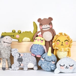 Ricorumi Wild Wild Animals Crochet Pattern Booklet image 2