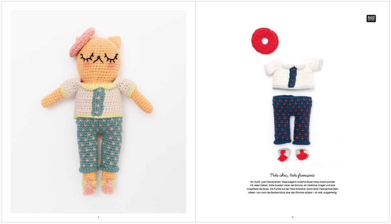 Ricorumi Dress Me Crochet Pattern Booklet image 4