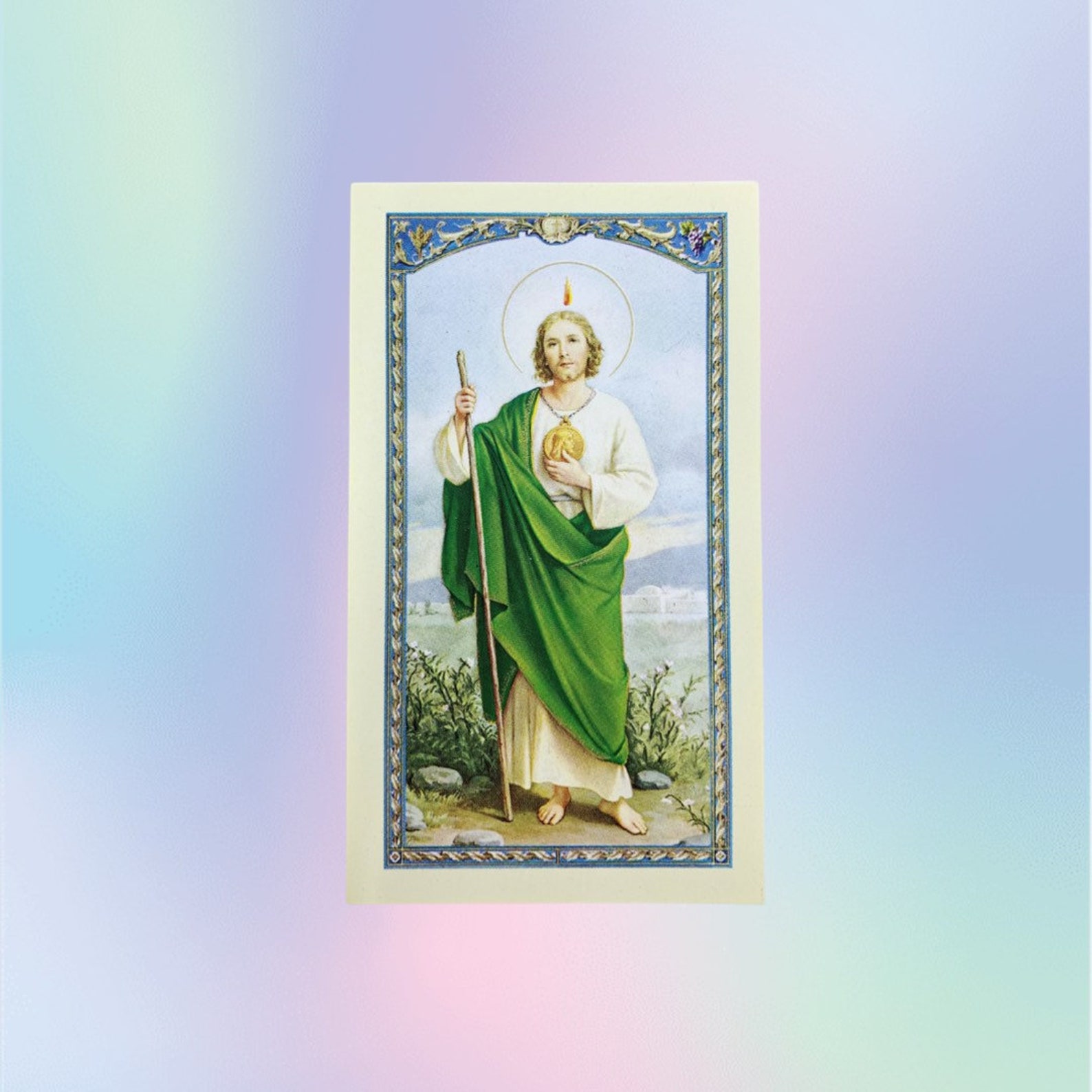 Prayer to St. Jude Vintage Prayer Card Etsy