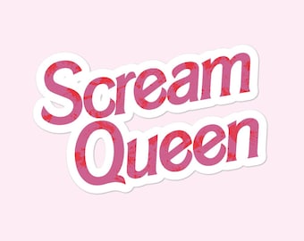 Scream Queen Sticker