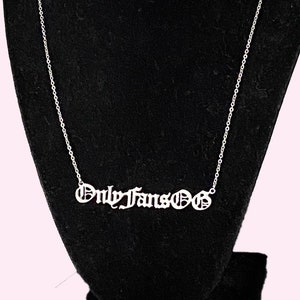 OnlyFansOG Nameplate Necklace