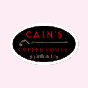 Cain's Coffee House Sticker image 2