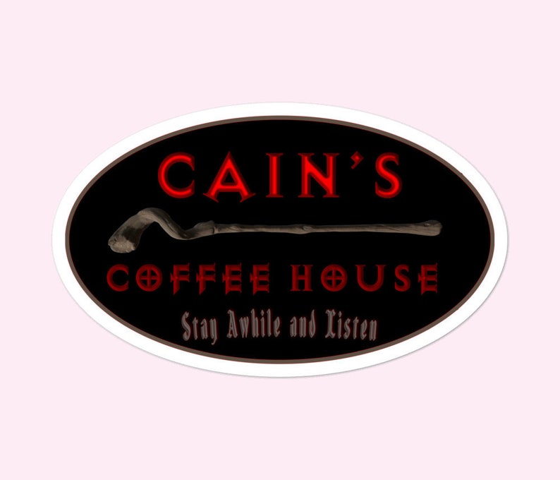 Cain's Coffee House Sticker image 1