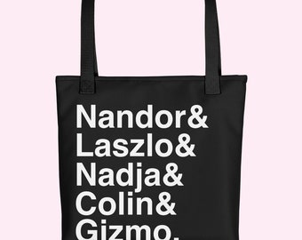 What We Do In The Shadows totebag - Fans of WWDITS Nandor Laszlo Nadja Colin Gizmo Guillermo