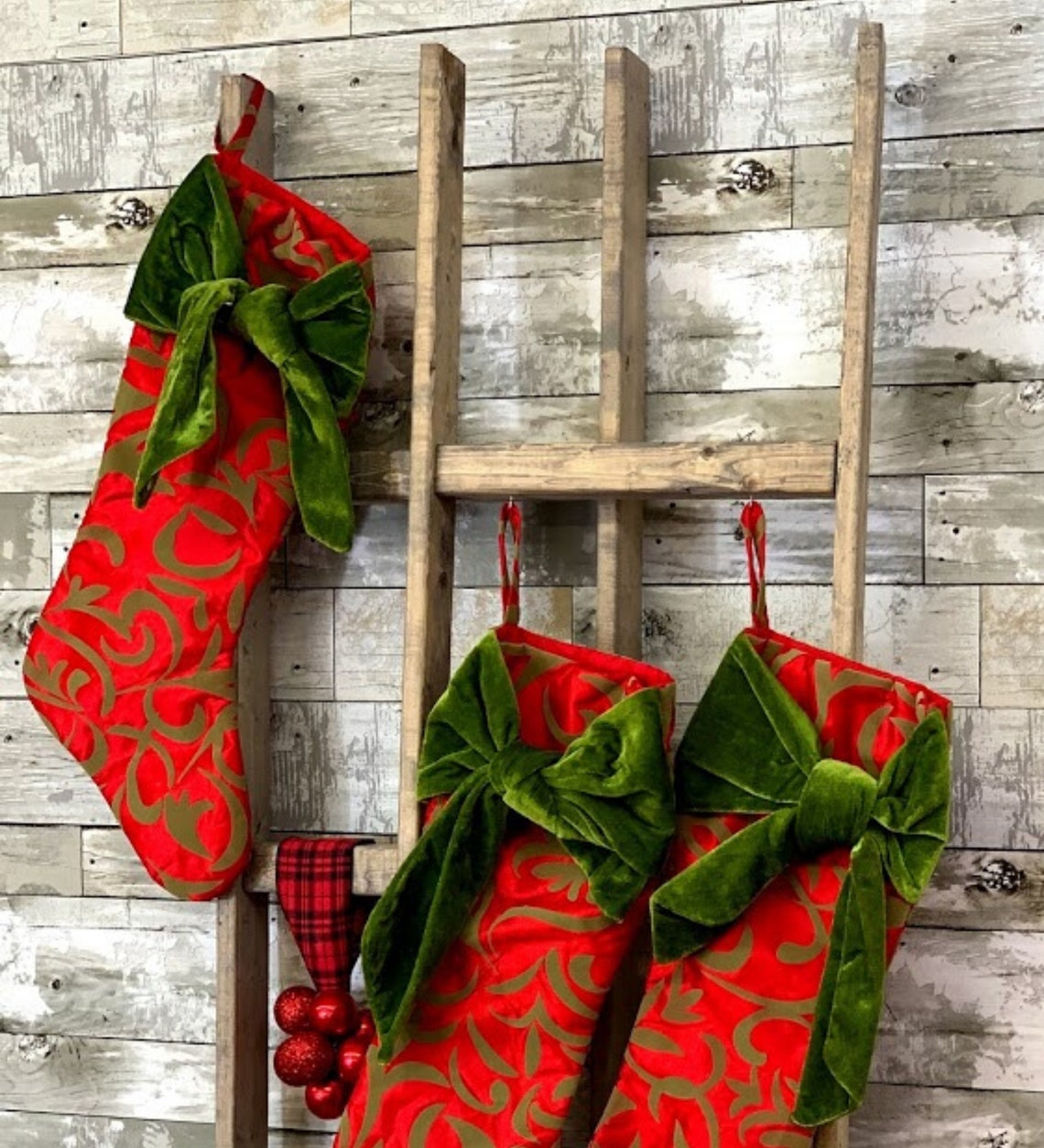 Rustic 5 FT decorative ladder can be used to hold blanket or Etsy