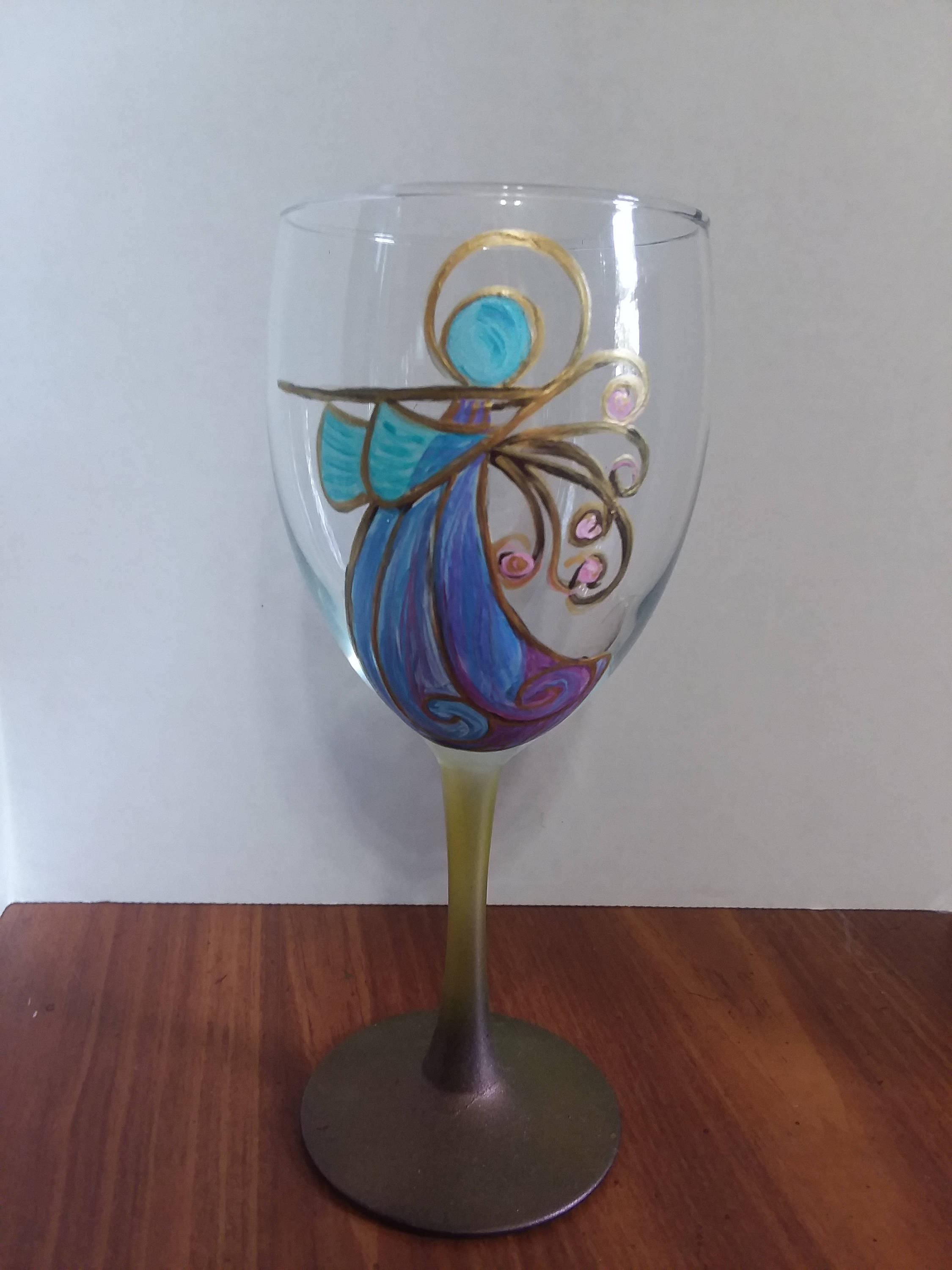 Angel Wine Glasses - Etsy