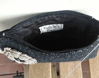 Handmade clutch bag