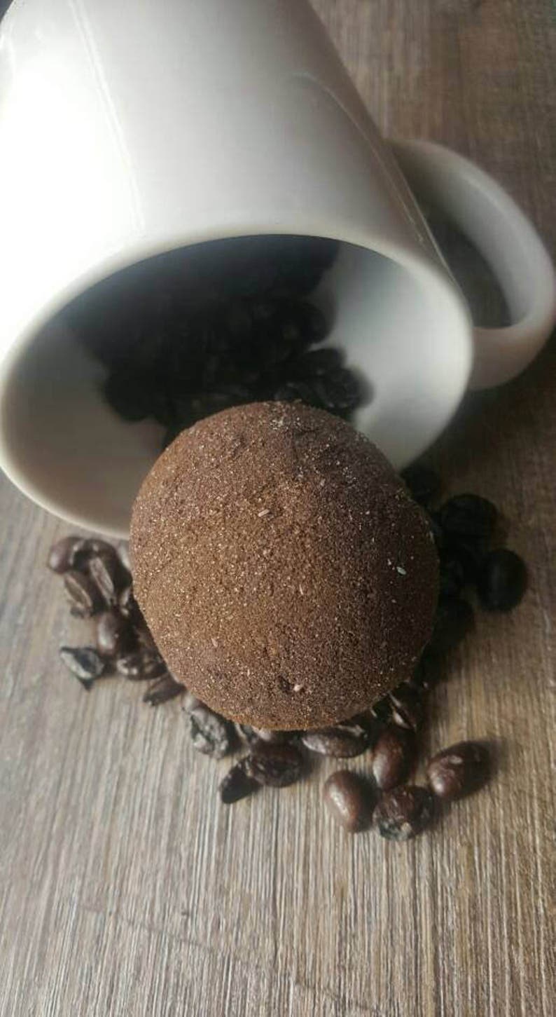 Fresh Brewed Coffee Bath Bomb Vegan Bath Bomb Coffee Gift | Etsy