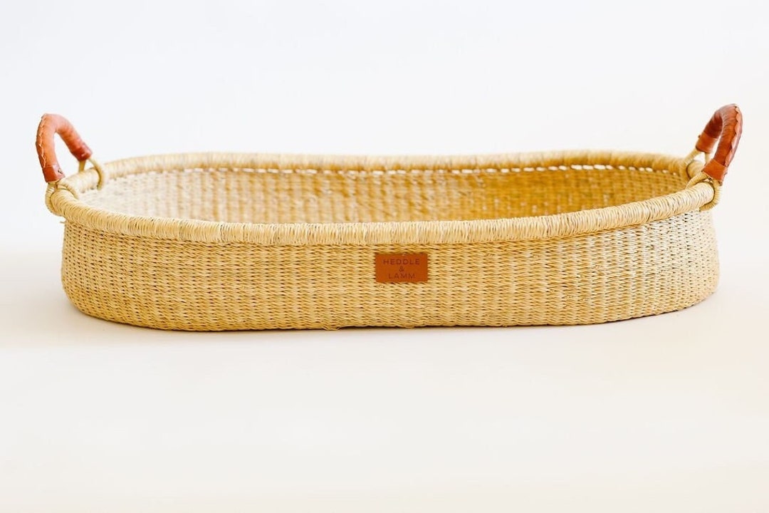 Changing Table Basket Option With Pad Designer Baby Nursery Natural