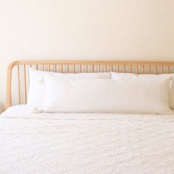 King Size Lumbar Pillow Etsy